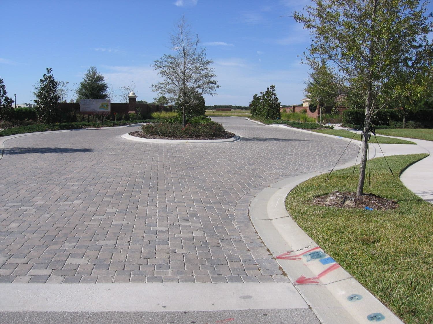 Walkway paver project